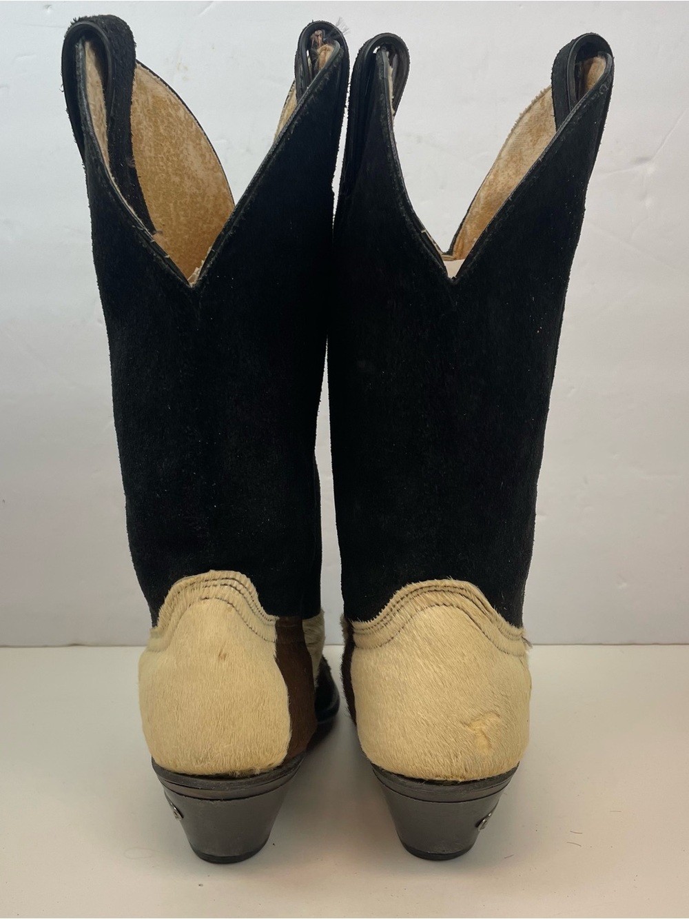 Code West Cow Fur Hair Cowboy Boots Women’s size 8.5  USA - Picture 2 of 9